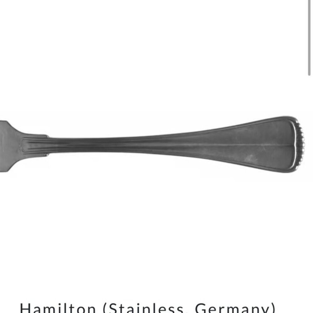 One Towle HAMILTON Dinner Forks Stainless 18/8 Germany Flatware 8 1/4” Silver